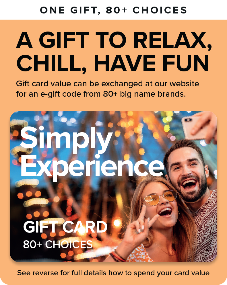 Simply Experience Gift Card